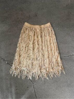 Vintage 1980’s Silk Beaded Skirt